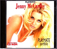 PC Playboy Jenny McCarthy Playmate Portfolio Collector's Edition CD-Rom Front CoverThumbnail
